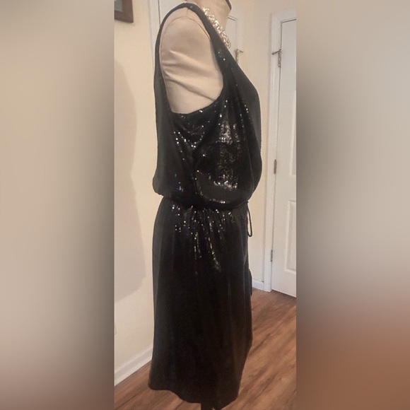 White House | Black Market Sequined Dress with Tassels.EUC - Picture 4 of 10